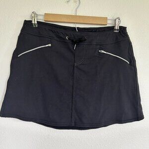 Kuhl Skort S Black Skirted Shorts Stretch Hiking Outdoor Tennis Golf